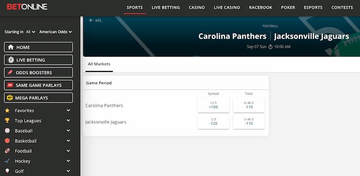 Inside look at BetOnline — a trusted name in NC sports betting.